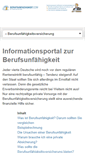 Mobile Screenshot of berufsunfaehigkeit.com